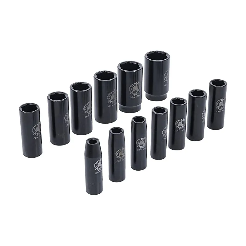 13 DOUILLES A CHOC IMPACT 6 PANS DE 10 à 32 mm 