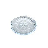 Assiette Dessert Transparente ESTRELLA 20cm - Bleu