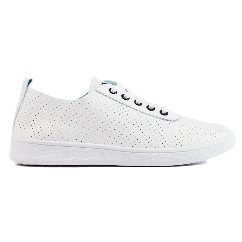 Baskets blanches classiques pour femme