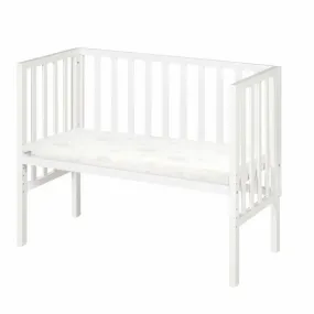 Berceau cododo 2 en 1 bois blanc avec matelas