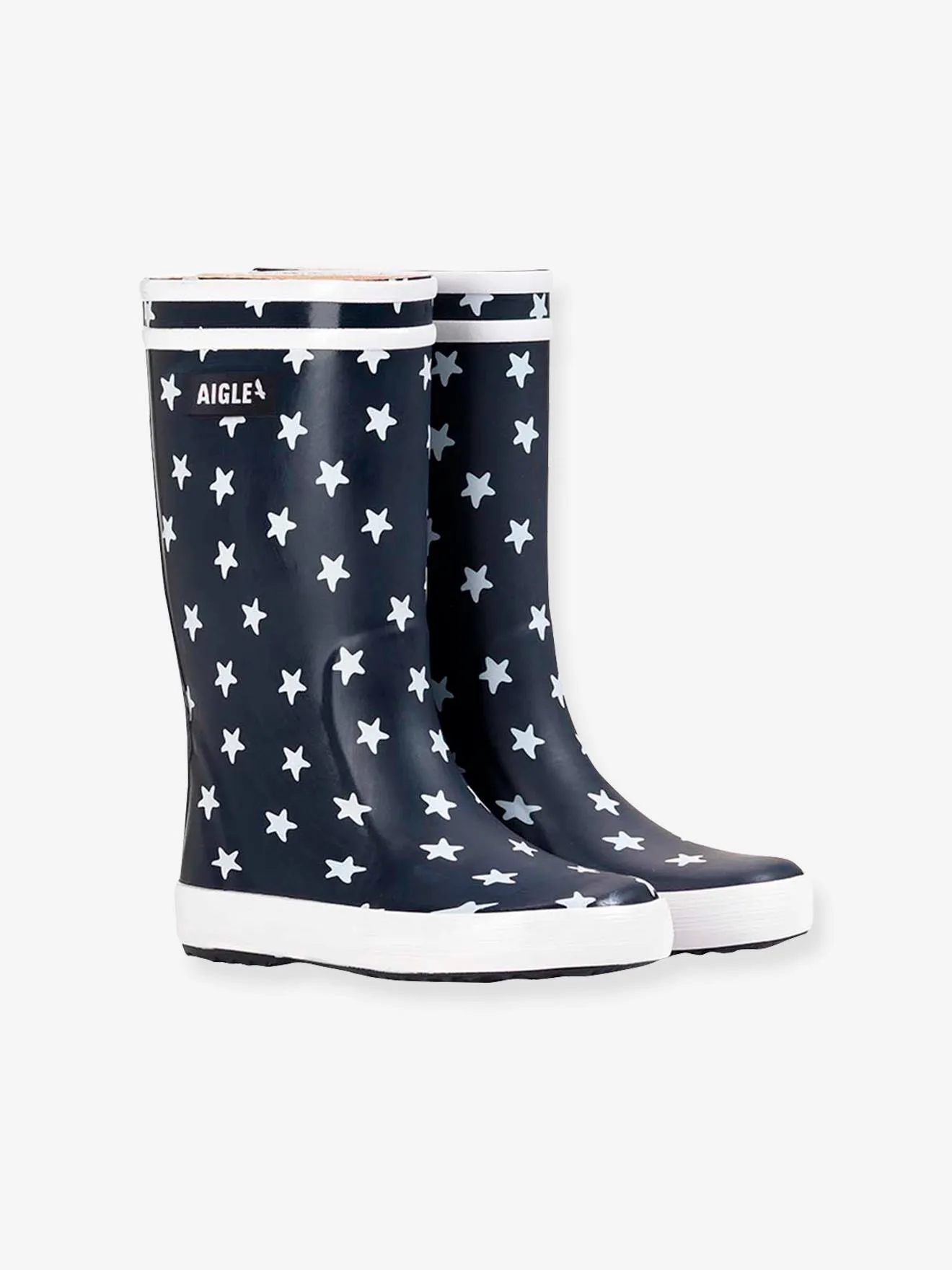 Bottes de pluie enfant Lolly Pop Play AIGLE® rose - Aigle