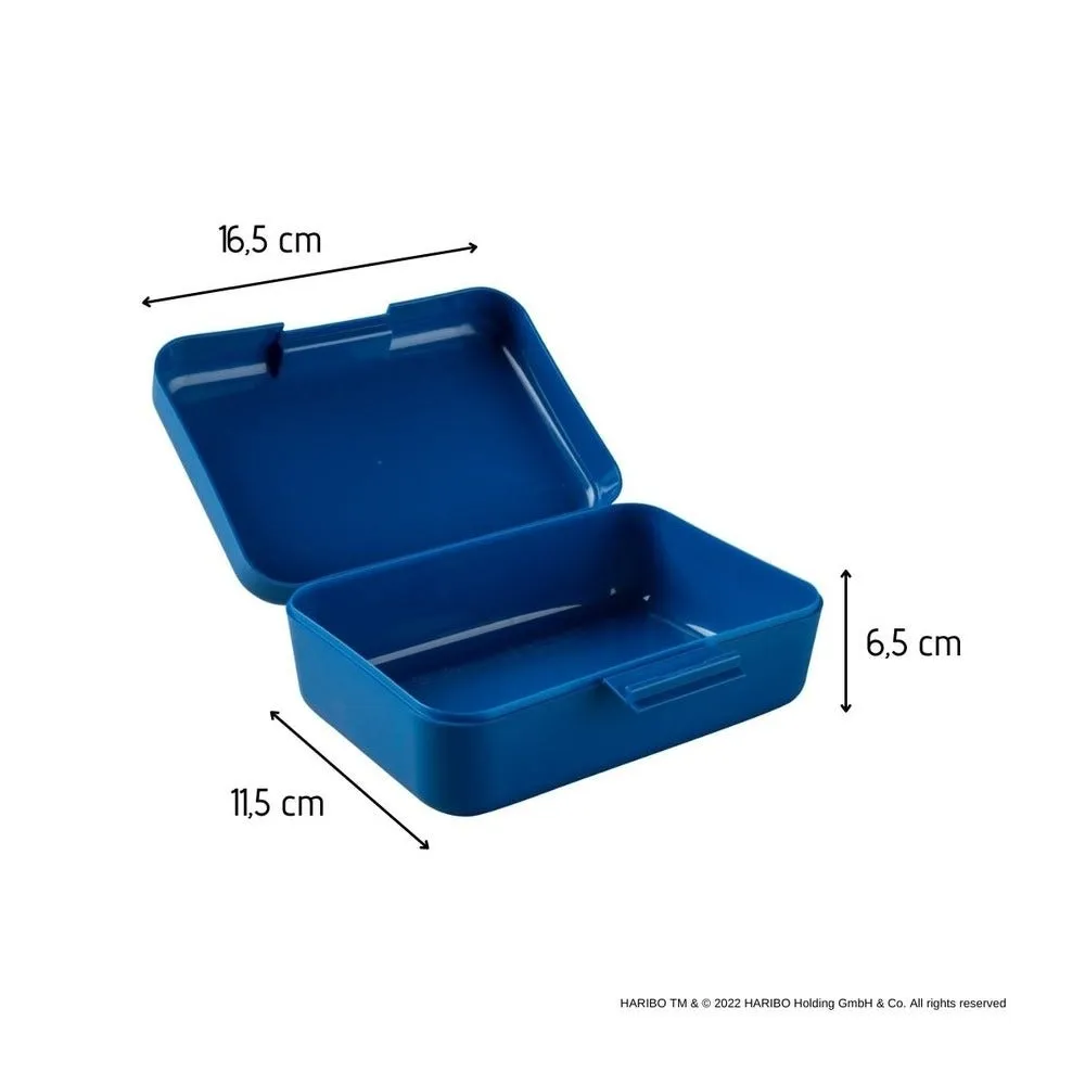 Boîte alimentaire avec couvercle en plastique 16,5x11,5cm zenker haribo