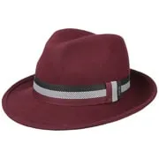 Chapeau Bogart Tricolour Ribbon by Lipodo --> Chapeaux, casquettes & bonnets en ligne ▷ Chapeaushop