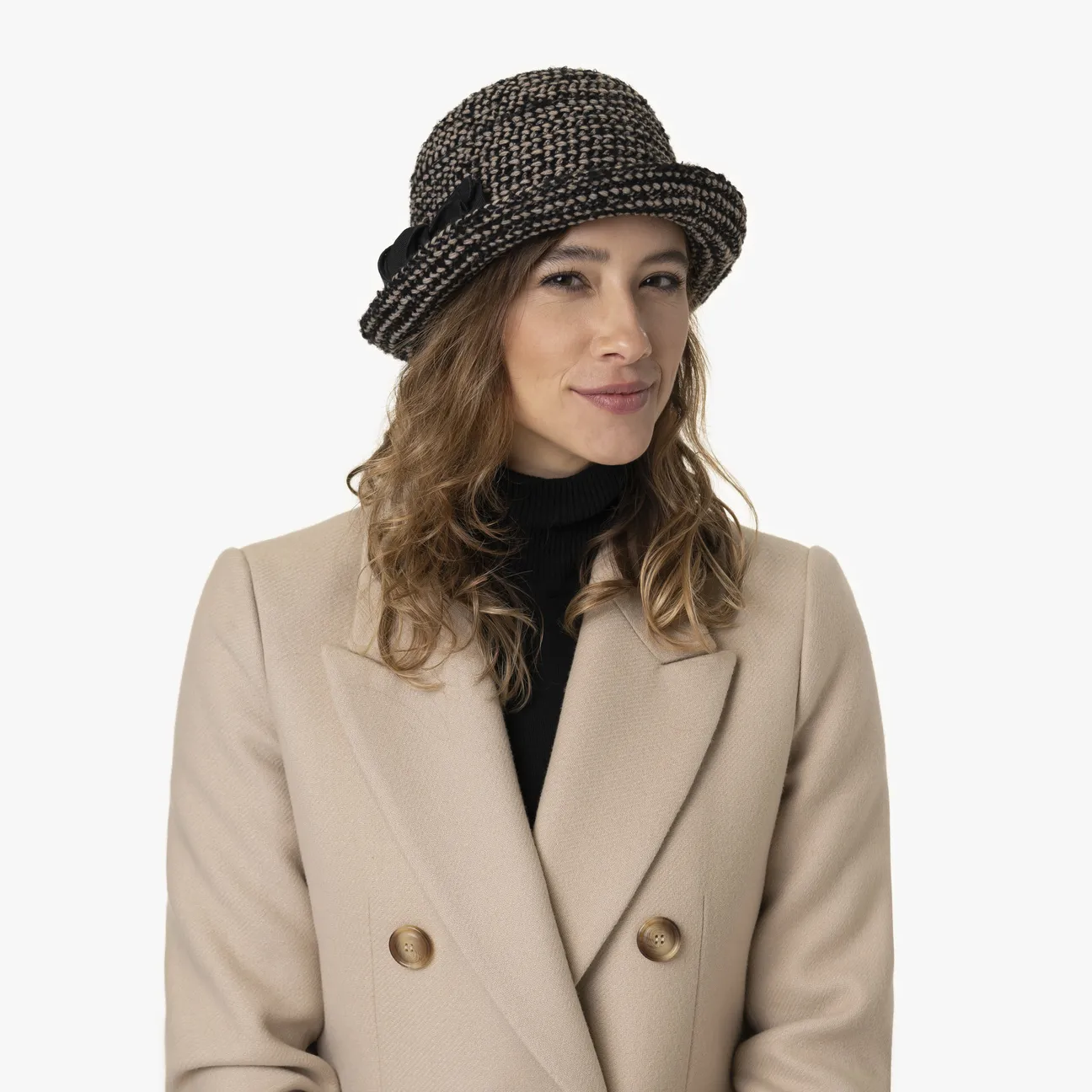 Chapeau en Tissu Knitted Look by bedacht --> Chapeaux, casquettes & bonnets en ligne ▷ Chapeaushop