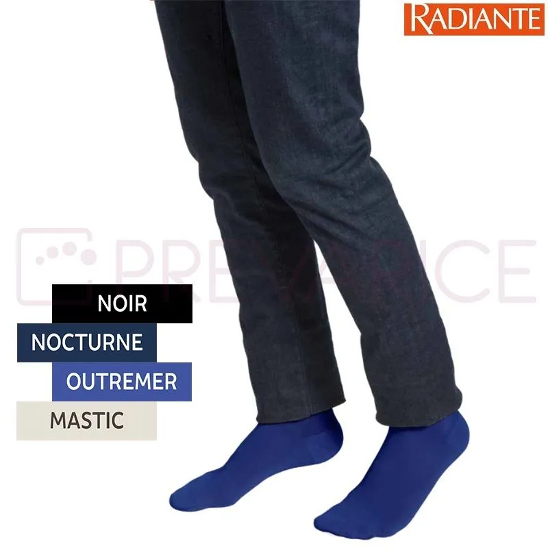 Chaussettes de contention Détente Homme JarFix Radiante Classe 2 Anti-transpirantes, sensation de fraîcheur, semi-épaisse, 5 col