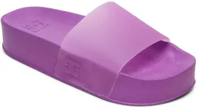 chaussures DC DC Slide Platform - PUR/Purple - women´s