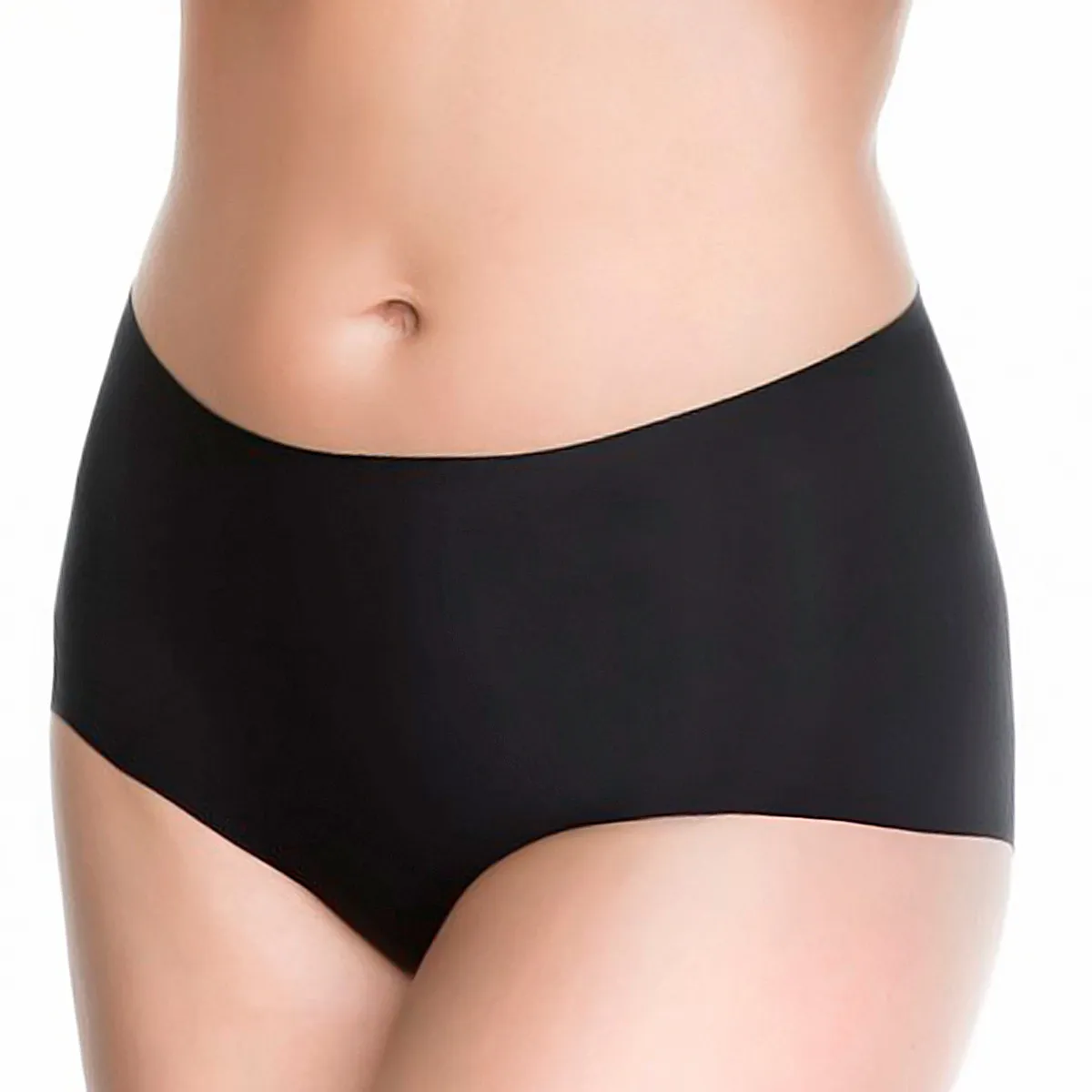 Culotte finitions sans coutures Bliss maxi noir Julimex