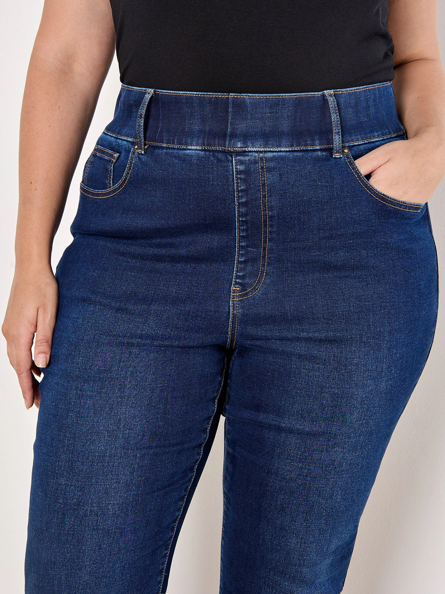 Curve Lola Jegging Évasé Taille Haute Vêtements Apricot