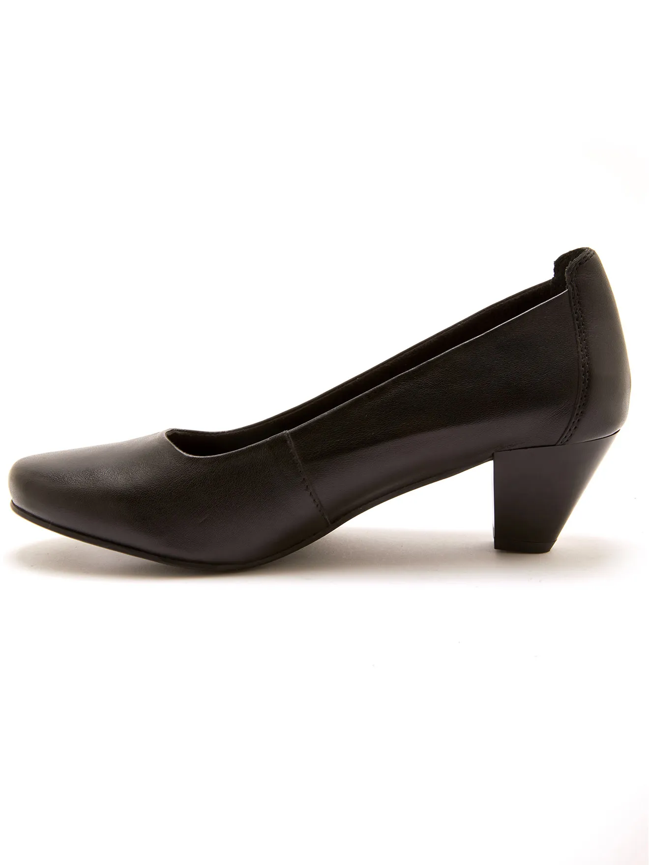 Décolletés cuir grande largeur