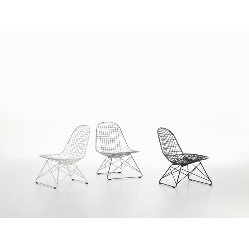 Fauteuil     EAMES WIRE CHAIR LKR Noir           VITRA