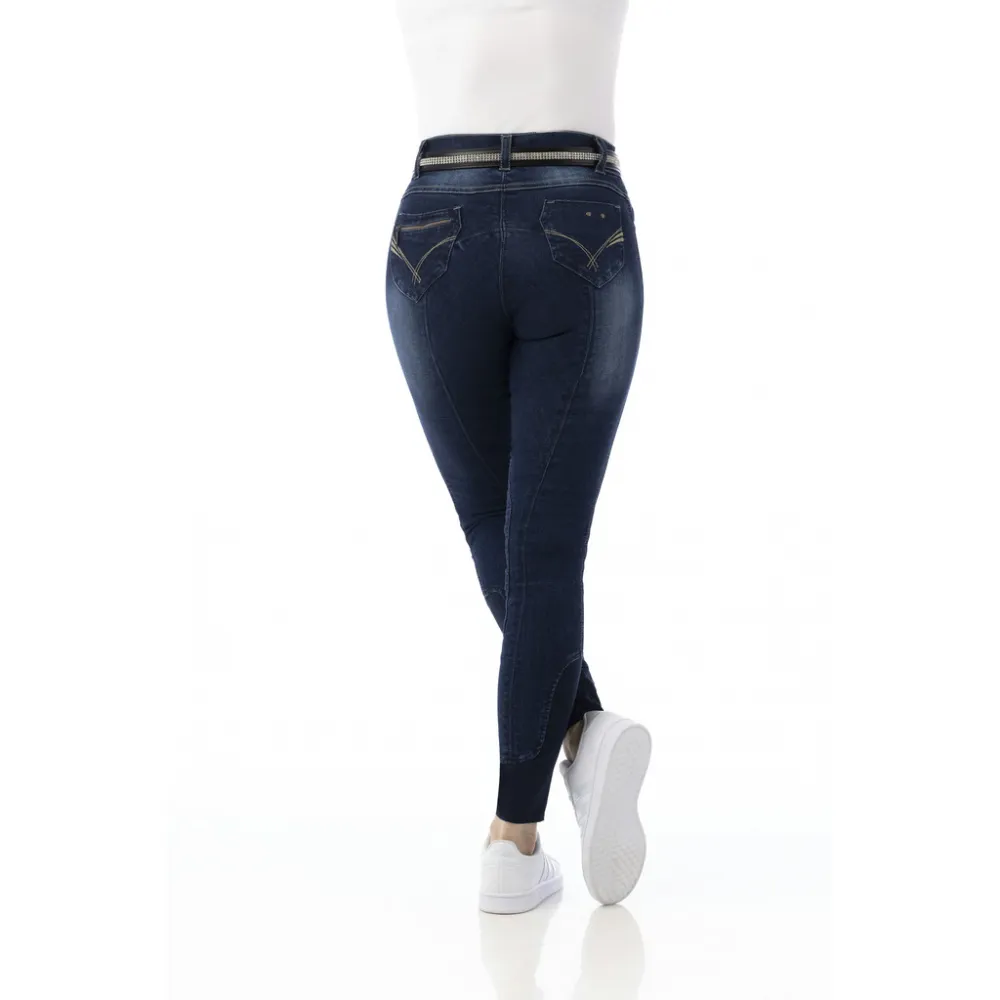 Jean EQUITHÈME Texas - Femme - PANTALONS ET LEGGINGS D'ÉQUITATION - PADD