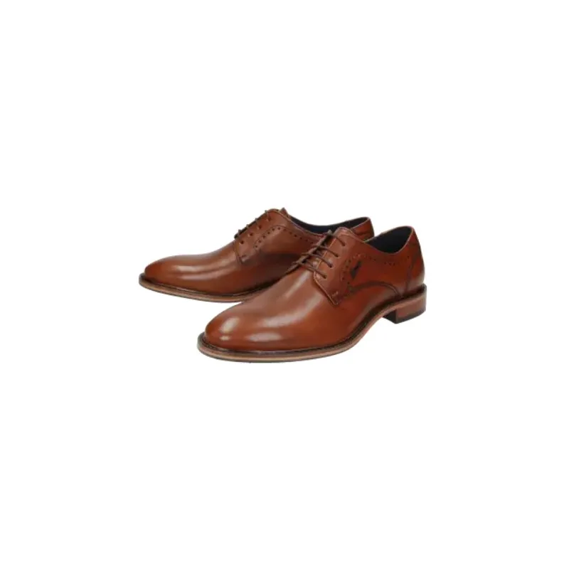 Lacet ville cuir Sioux GERIONDO cognac