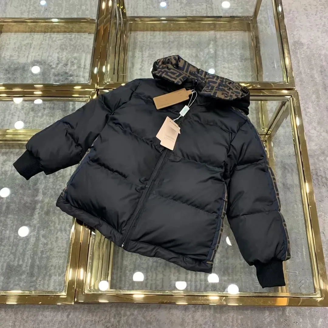 Manteau En Duvet Pour Enfants, Vêtements Pour Bébés, Veste Pour Filles Et Garçons, Vêtement De Luxe Portable Double Face, Rempli