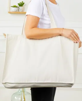 Maxi totebag Couple de dos personnalisé