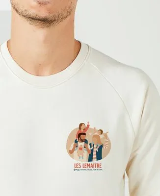 Maxi totebag Famille sur les épaules