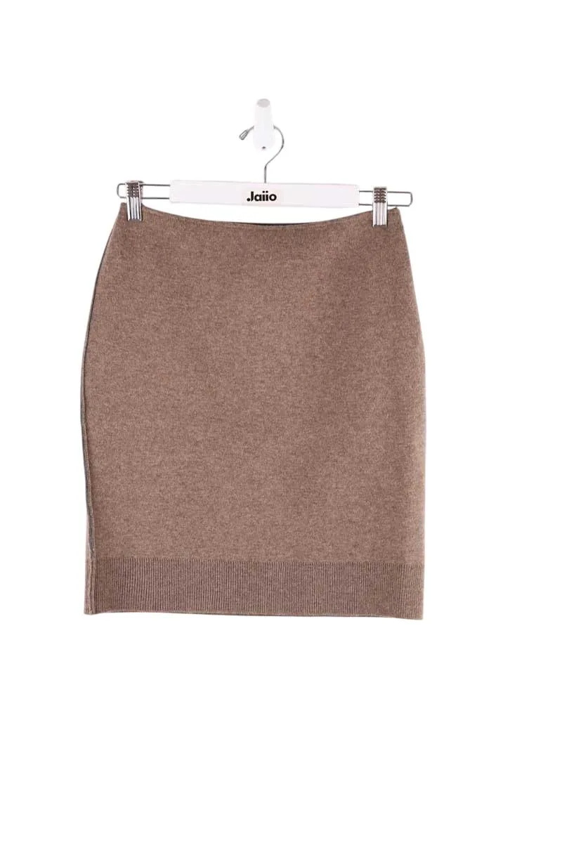 Mini jupe en laine