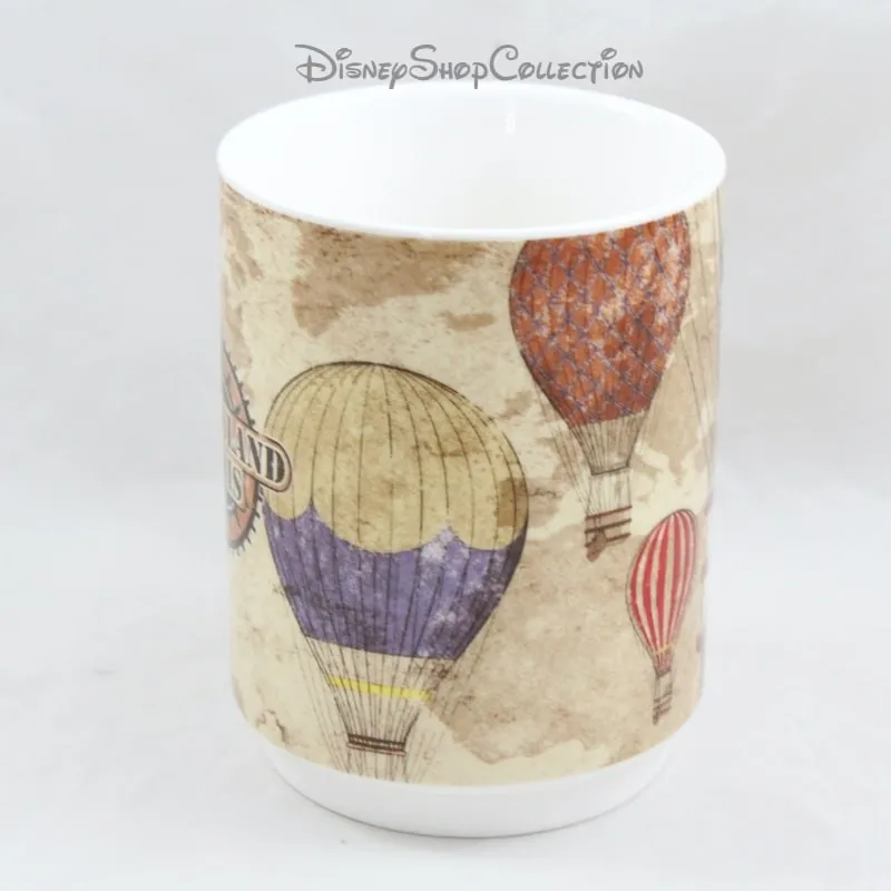Mug Mickey Mouse DISNEYLAND PARIS Montgolfière tasse marron Disney ...