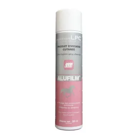 Pansement cheval spray 300 ml Alufilm - Lpc - LABORATOIRE LPC - Bandes et pansements chevaux - Equestra