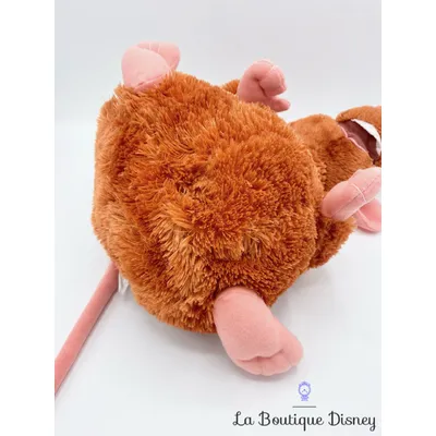 Peluche Emile Ratatouille Disneyland Paris 2015 Disney rat marron 30 cm