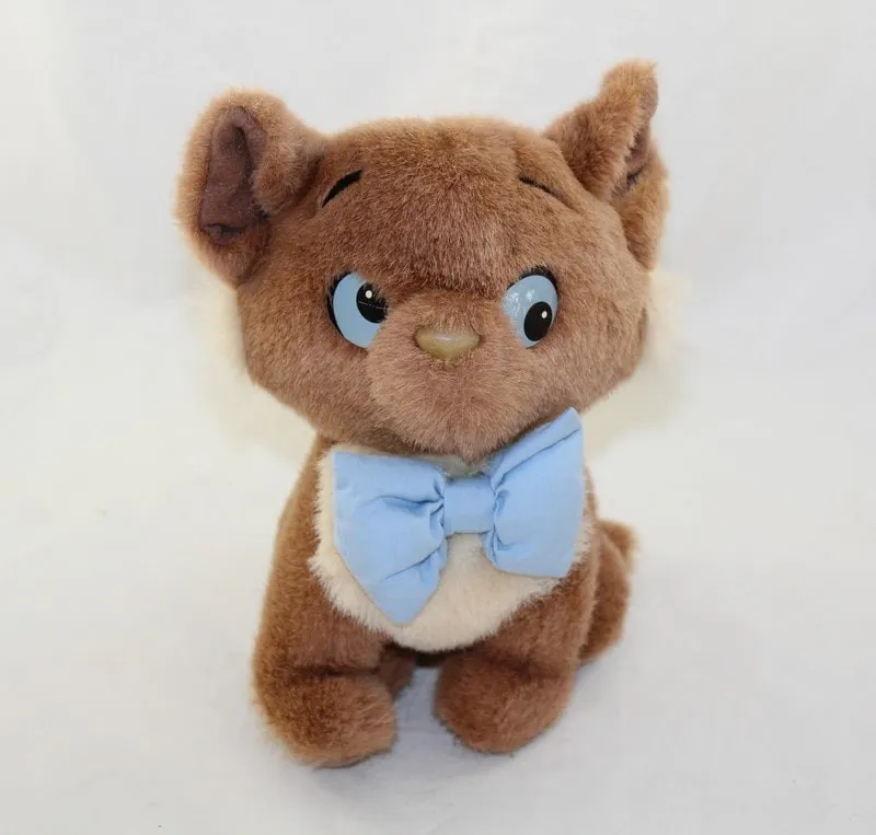 Peluche Toulouse chat DISNEY Les Aristochats Disney chat marron vin...