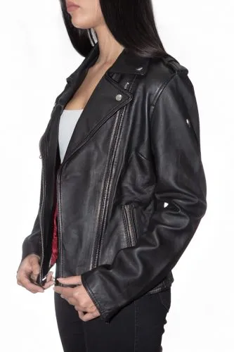 Perfecto cuir femme LADC Enora The End black
