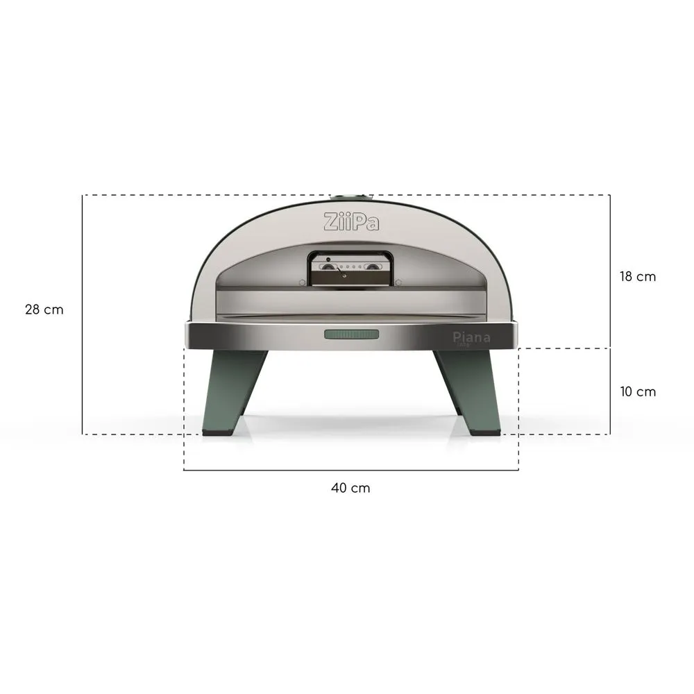 Piana gaz • gas pizza oven • eucalyptus