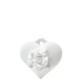 Pink heart scented decor - elegant rose