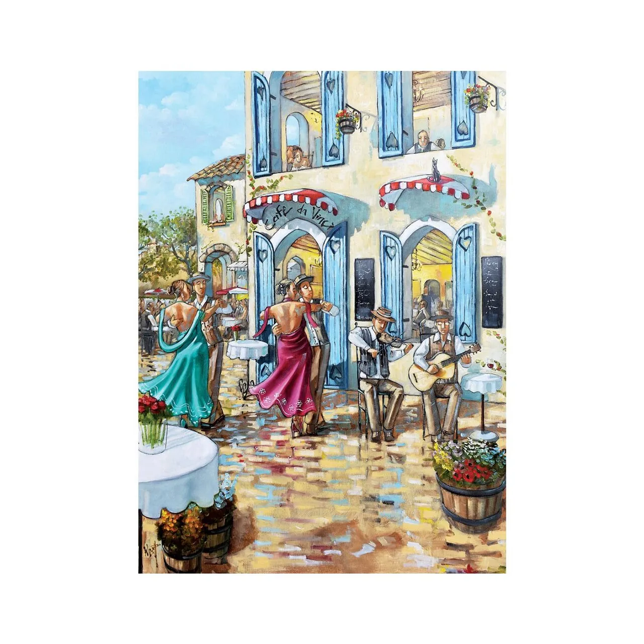 Puzzle 1000 pièces - Danseurs de rue