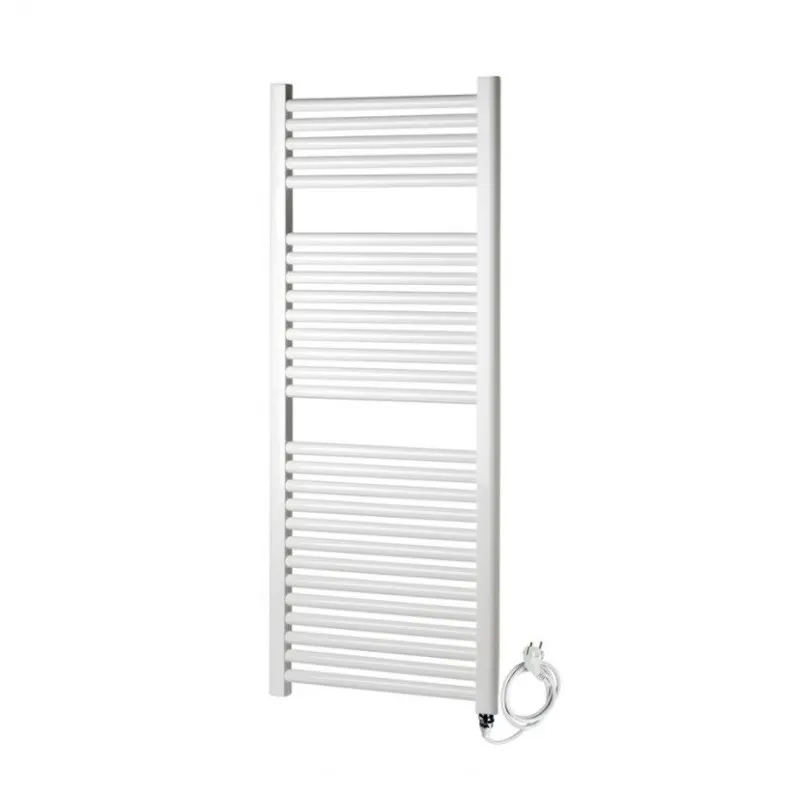 Radiateur Sèche-serviette électrique 60x77 cm blanc - Banio