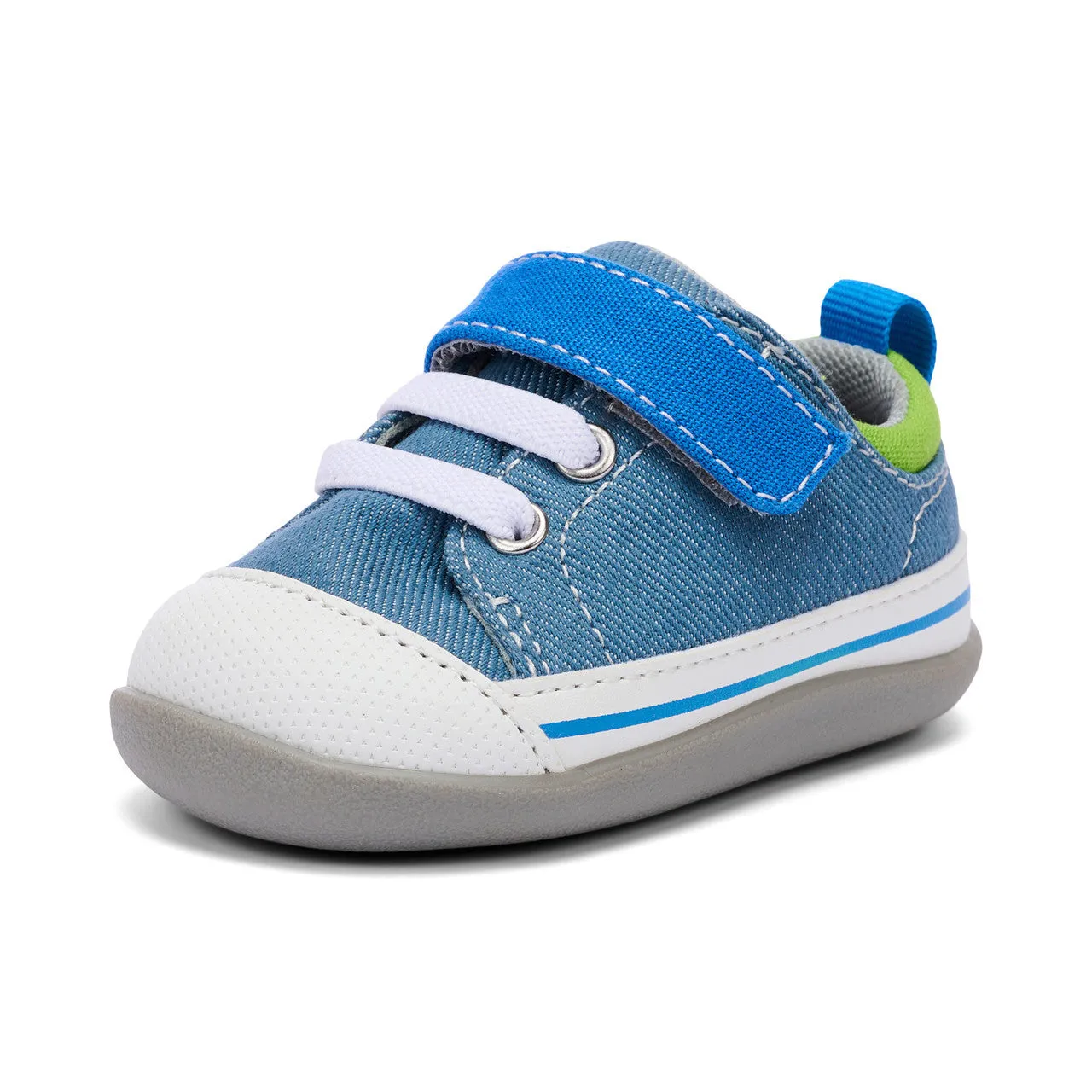 See Kai Run First Walker Stevie Bleu Jeans