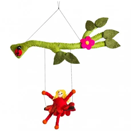 Suspension feutrine enfant - Mobiles bébé - Vêtements enfants Poutali
