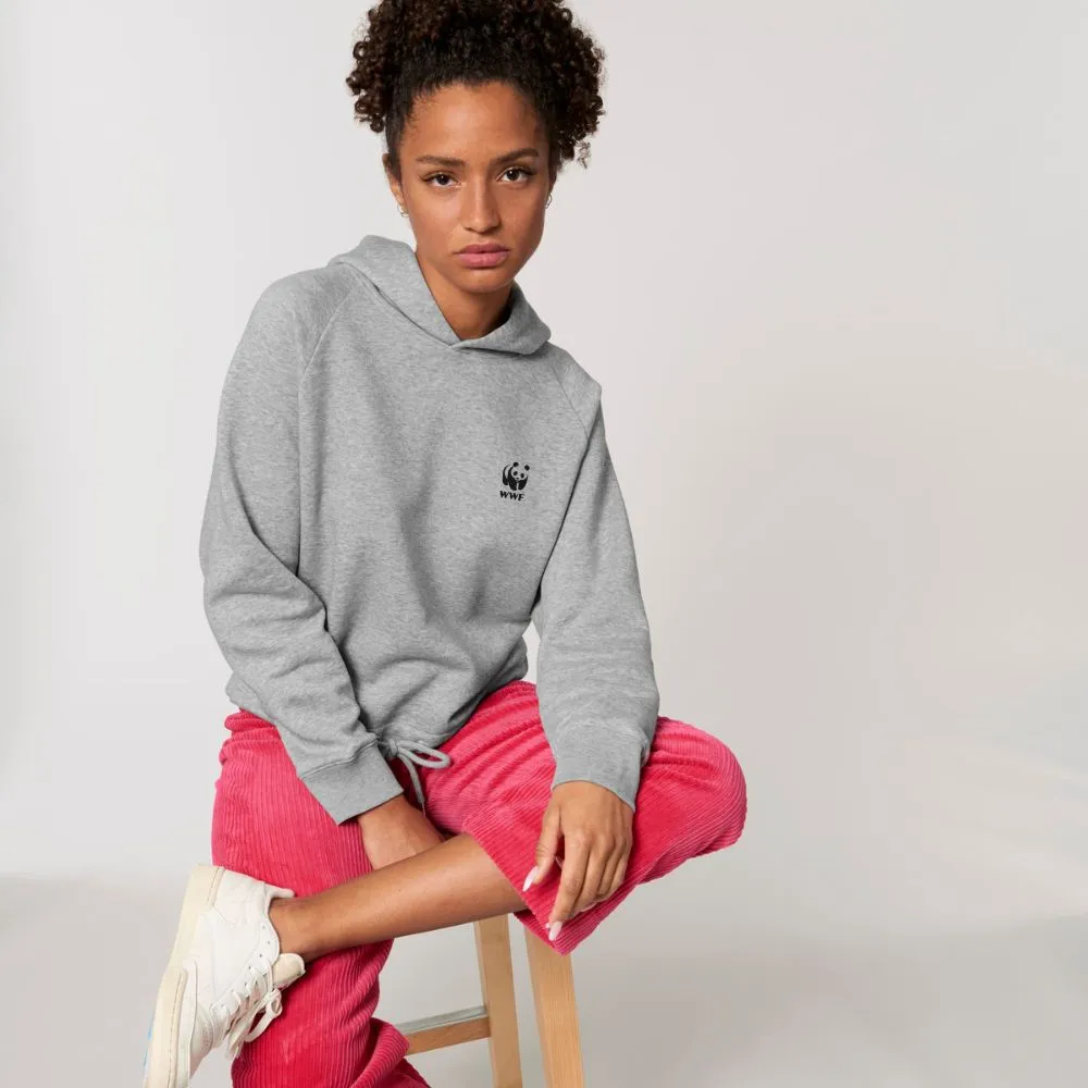 Sweat femme WWF à capuche en coton bio