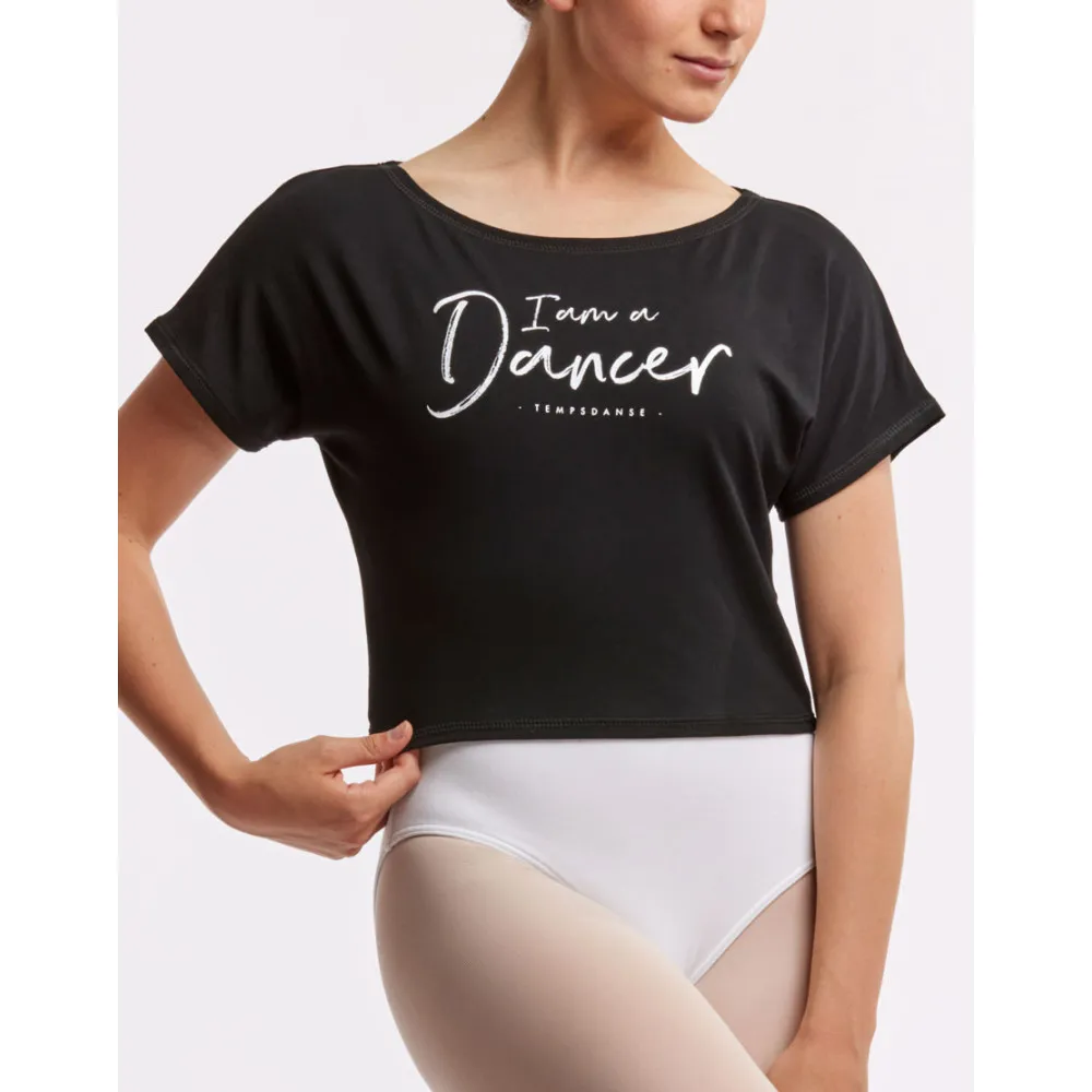 T-Shirt Court Danse - AGILE I AM Temps Danse - FAME La Maison De La Danse