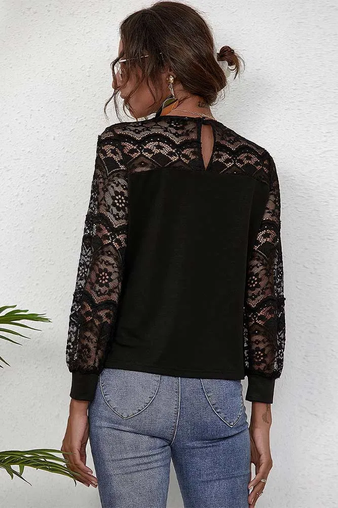 Tee-Shirt Dentelle Guipure
