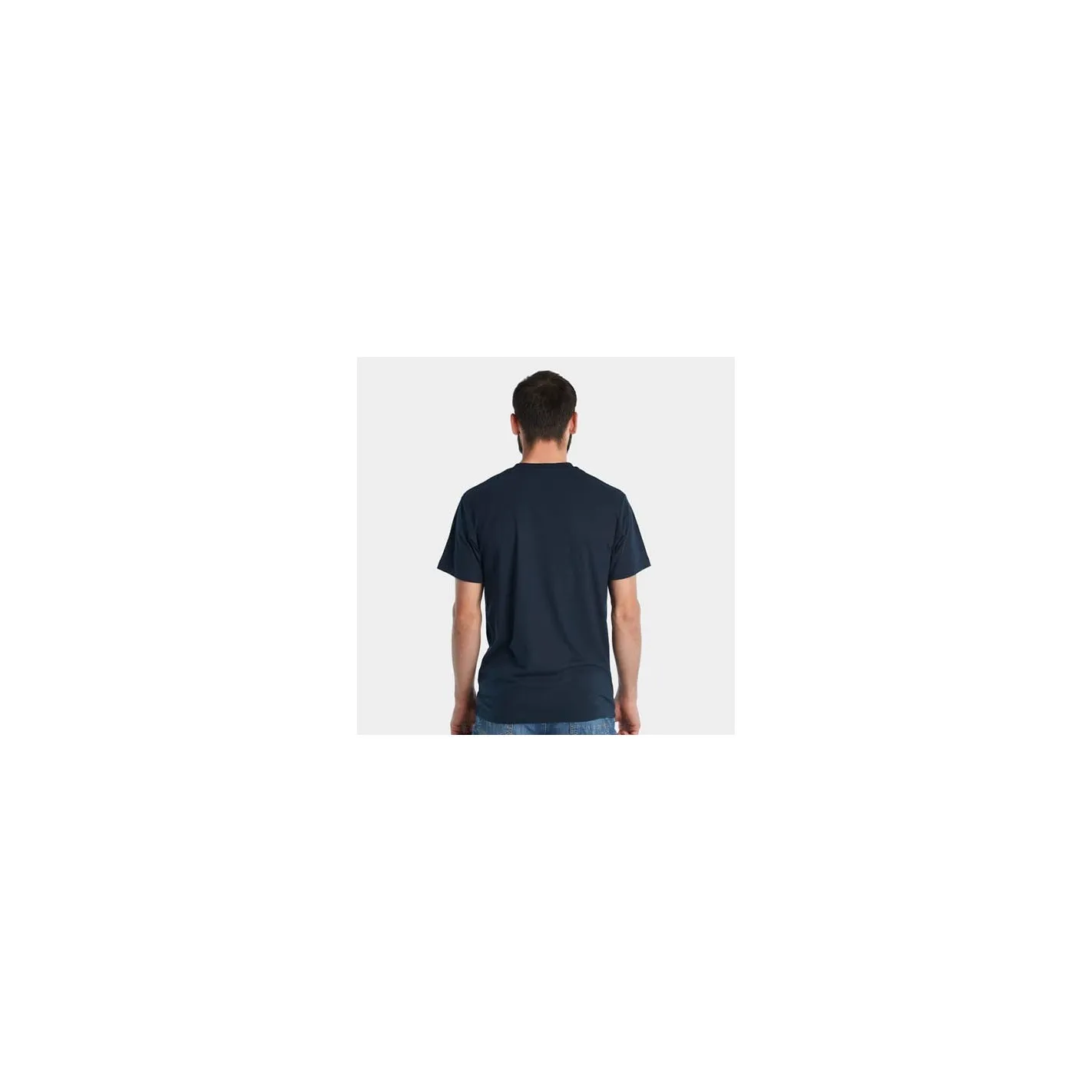 TR-T-SHIRTS CAMISETA TREK CHECK SCRIPT AZUL MARINO 2023
