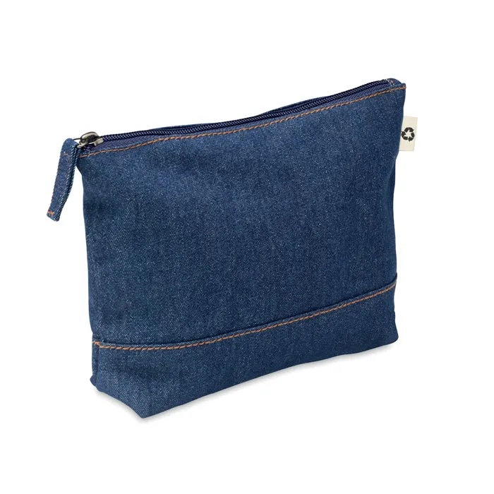 Trousse en denim recyclé - 250g - STYLE POUCH - Vertlapub