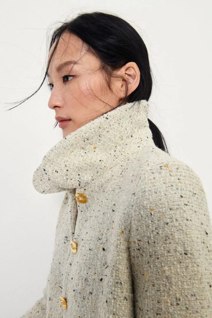 VESTES & MANTEAUX ba&sh Femme | MARGOT. Blancecru